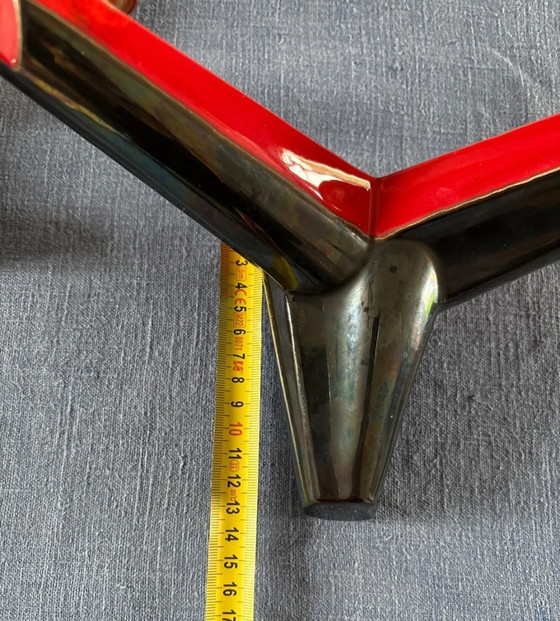 Image 1 of Art Deco ceramic wall lights from the 1950s and 60s