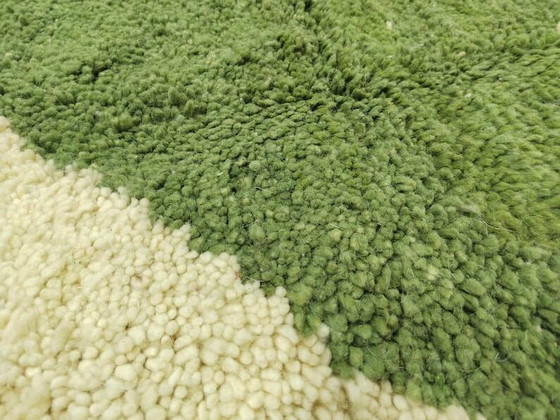 Alfombra mini hecha a mano 100cm×200cm – Wool, Modern (photo 3 of 11)