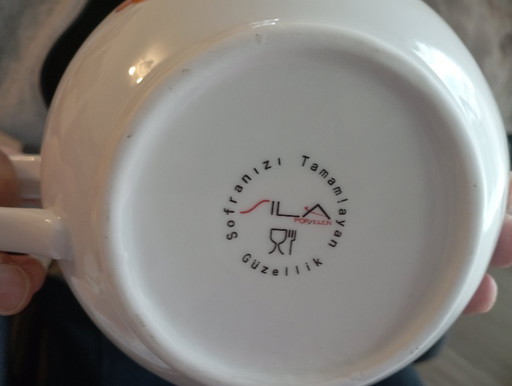 Servizio da tavola vintage anni '70, design eccezionale, 43 pezzi, rarissimo!