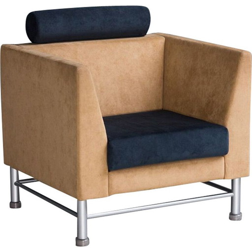 Poltrona vintage Eatside di Ettore Sottsass per Knoll, anni '80