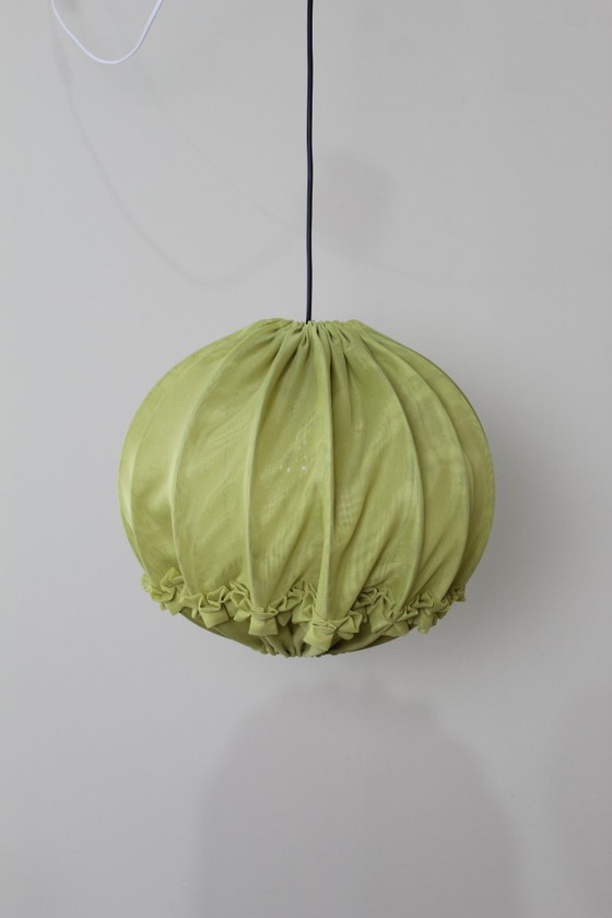 Image 1 of Vintage hanglamp jaren '70 groen