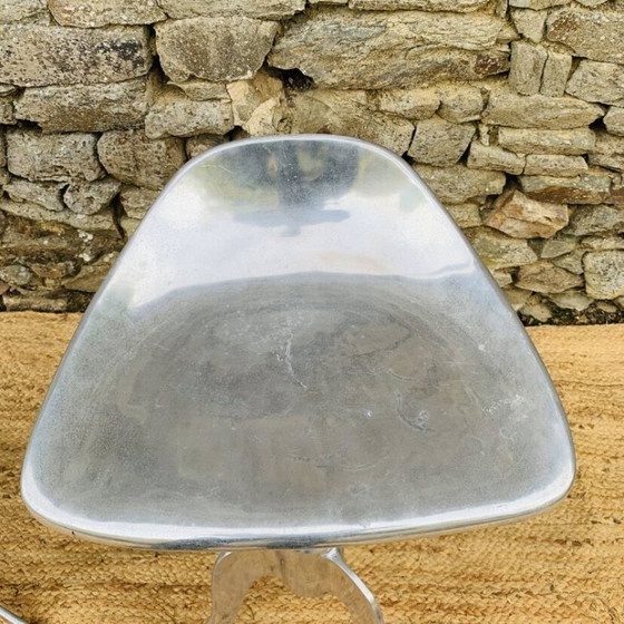 Image 1 of Coppia di sgabelli in alluminio