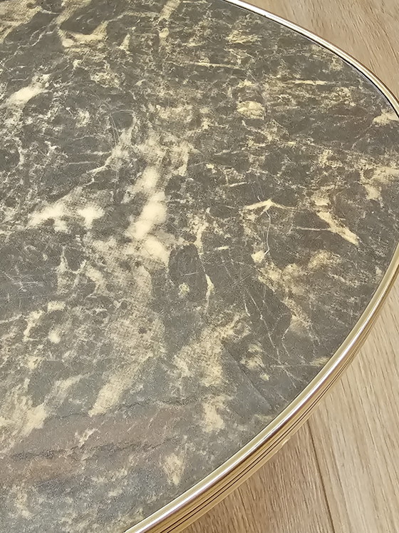 Image 1 of Table d'appoint vintage en marbre
