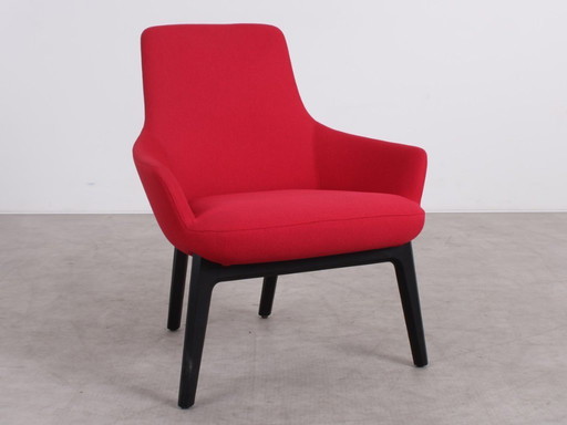 Poltrona DeBerenn Hendrix rossa