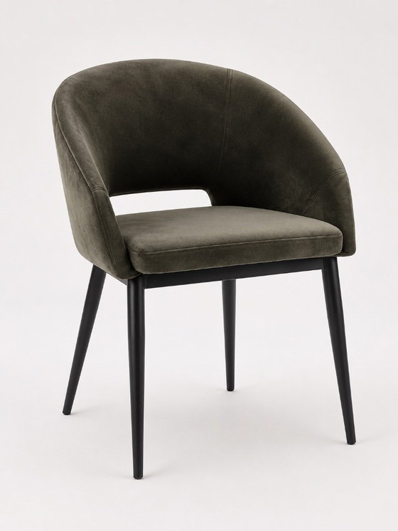 Image 1 of SET OF SYRAH GREY ARMCHAIRS
