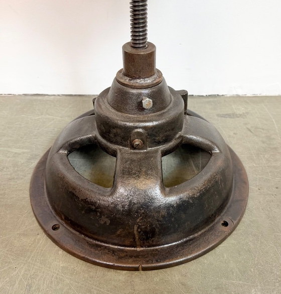 Image 1 of Vintage industriële draaistoel, jaren 1950