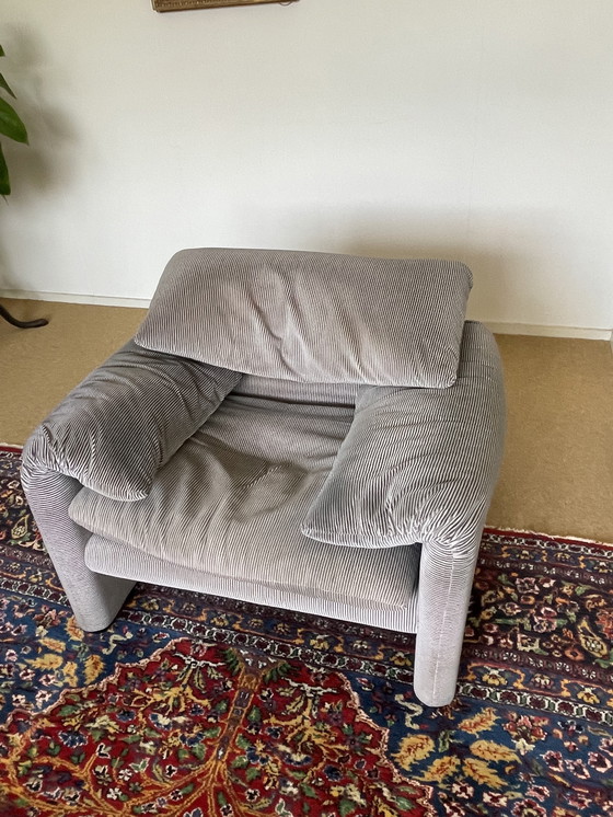 Image 1 of Cassina Maralunga 2zits en stoel