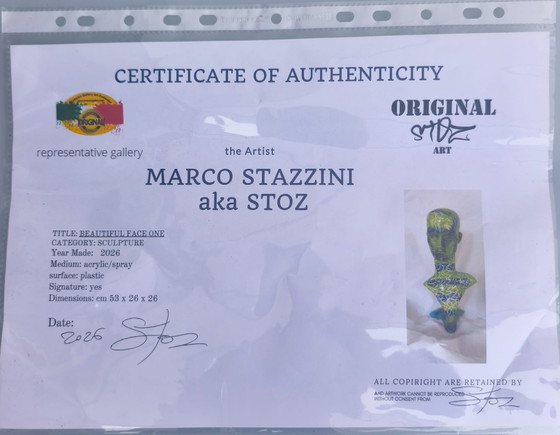 Image 1 of Juego de 3 Marco Stazzini 2026 + COA 