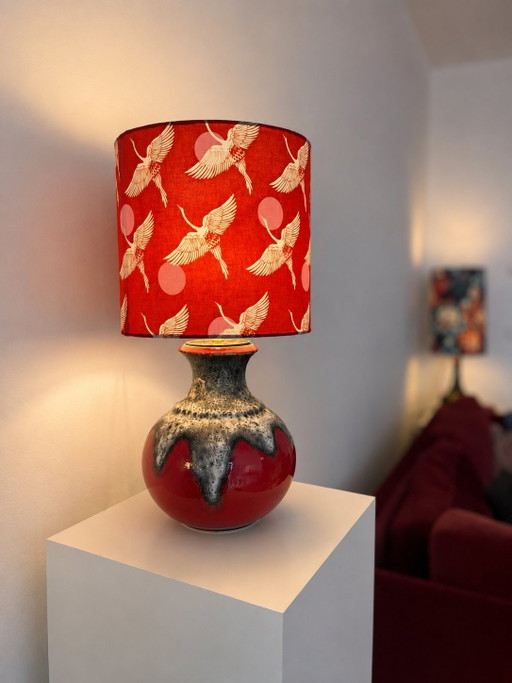 Bay Ceramics Table Lamp - Upcycled - Cordless