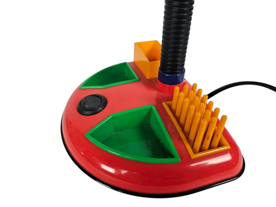 Image 1 of Rabbit Tanaka Corp | Memphis Milano Stil | 80er Jahre | Schreibtisch - Tischlampe - Kyoji Tanaka