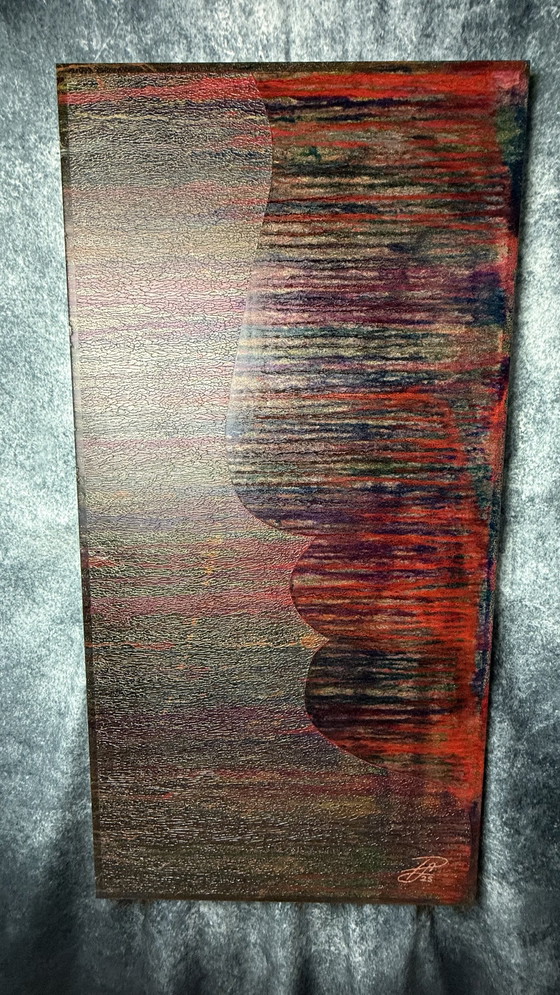 Image 1 of rotan hunt "aurora persona" mural