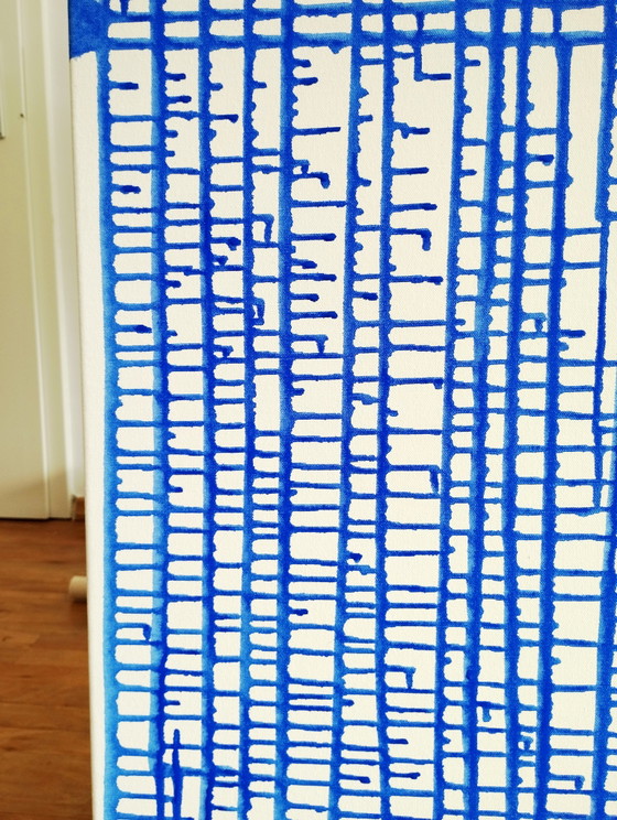 Image 1 of Natia Antadze "Abstract Composition Blue"