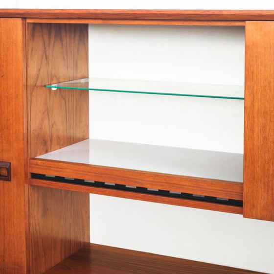 Credenza vintage in stile scandinavo. Legno di teak. Francia, anni '60. – Credenze alte, Wood (photo 13 of 13)