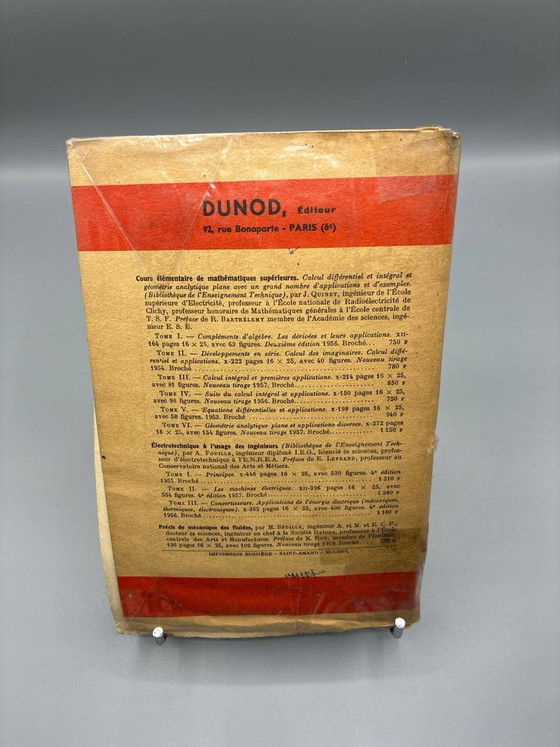 Elementary Course of Higher Mathematics – J. Quinet – Volumes I and II – Dunod – Coffee table books, Paper (photo 3 of 10)