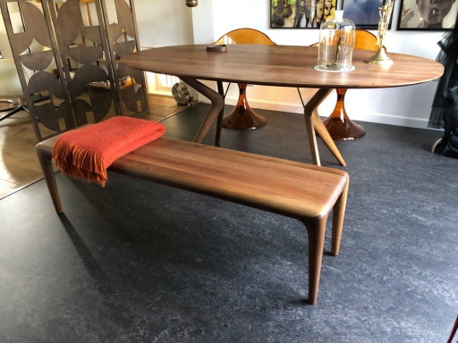 Designer dining table Lakri and bench Latus