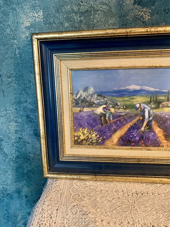 Provence - Lavender Harvest by Michel Christophe – Paintings & Drawings, Wood, Canvas (photo 3 of 14)