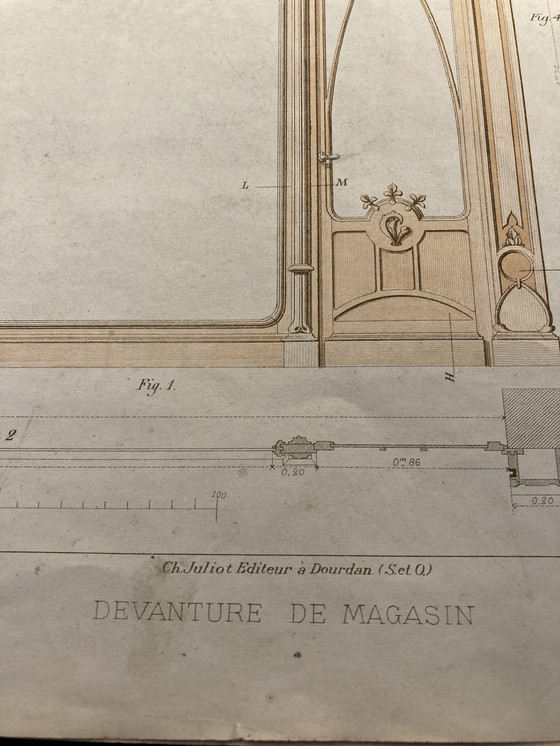 Image 1 of 20 auténticos diseños de carpintería Art Nouveau