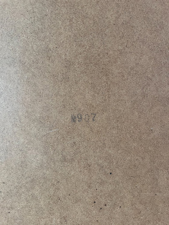 Image 1 of Vintage Danish teak mirror with 2 compartments