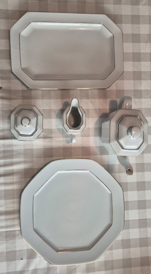 Servizio da caffè ottagonale