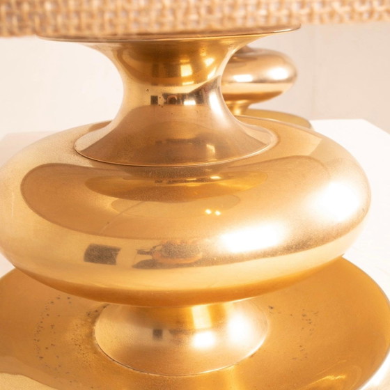 Lampade da tavolo dorate di Luci Italia, 1970 – Vintage (photo 17 of 17)