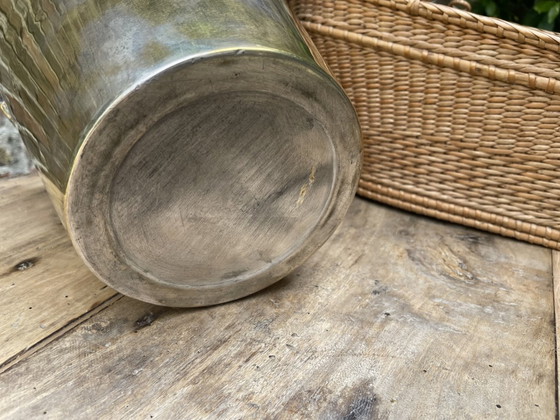 Image 1 of Enfriador de champán plateado Enfriador de vino Agrinet Francés