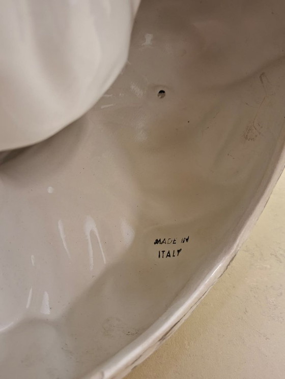 Image 1 of Escultura de cerámica samurai sentado - Italia 1970