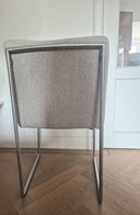 6 HARVINK Stühle (3 grau; 3 rot)