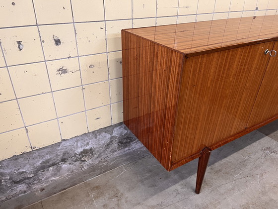 Image 1 of Vintage high-gloss lowboard by Van Pelt