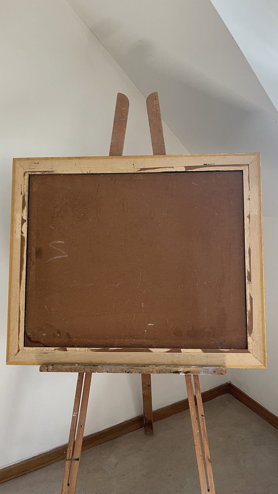 Image 1 of Monumental Cityscape of Assisi – Hand-Painted Oil