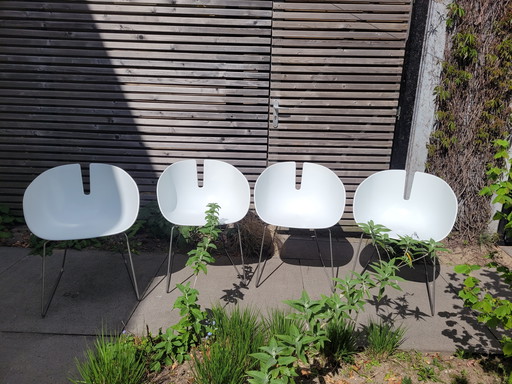 Moroso Fjord P. Urquiola wit x 4 