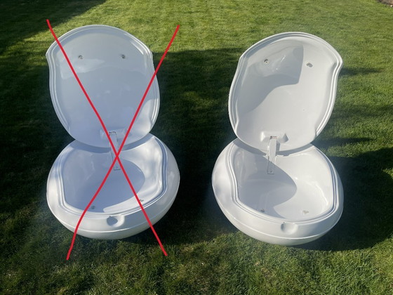 original Garden Egg Chair by Gyzcy seventies design – Ghyczy, Armchairs, Plastic (photo 4 of 7)
