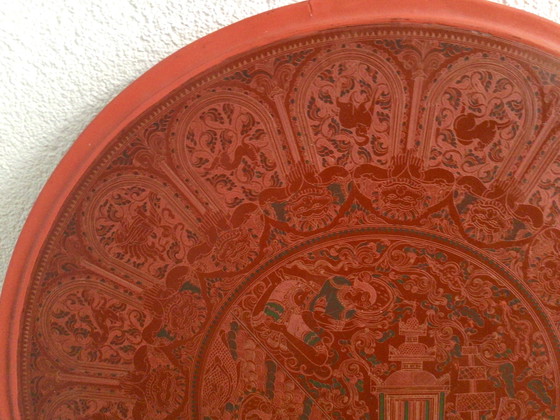 Image 1 of Tavolo laccato birmano