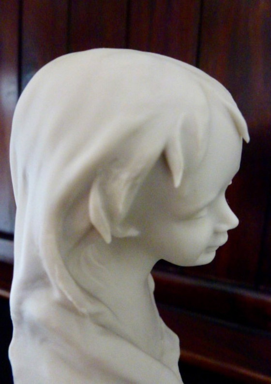 Image 1 of Capodimonte, 2x Nico Venzo Busts - Bisque porcelain.