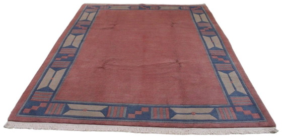Original Modern Designer Highland Wool Rug Nepal 280 x 207 cm, Rugs & carpets, Orange (photo 3 of 8)