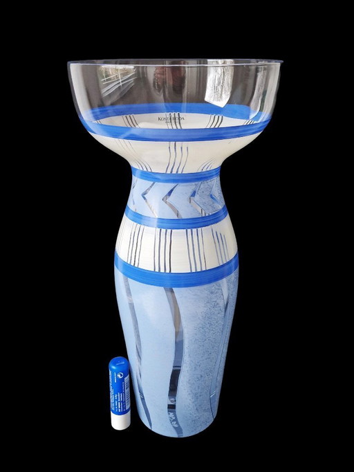 Kosta Boda - "Tonga" vase by Monica Backström - 35cm!