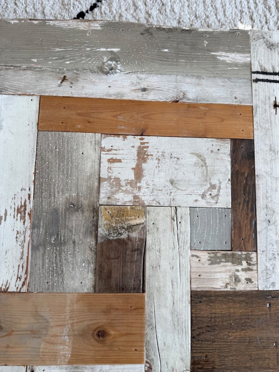 Image 1 of Piet Hein Eek Waste salon block in reclaimed wood