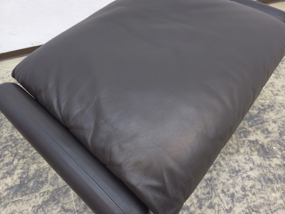 Image 1 of Cassina Maralunga Stool Ottoman Leather Stool