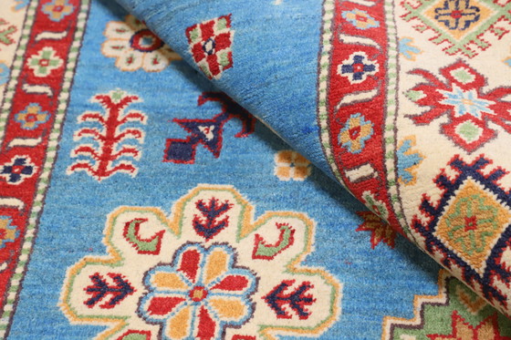 Image 1 of Origineel handgeknoopt Kazak Diyar tapijt 201 x 146 cm Topconditie