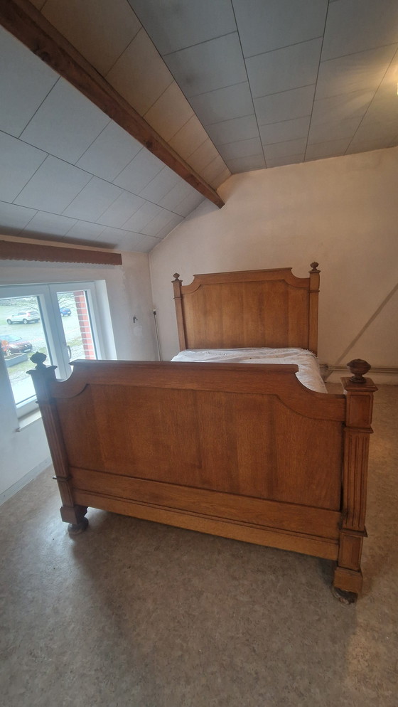 Image 1 of Old wooden bed