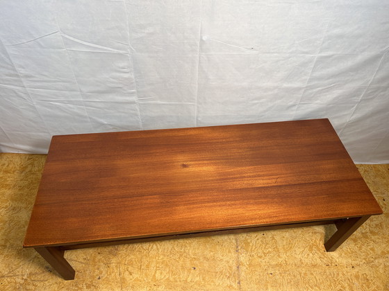 Image 1 of Mid-Century Retro Vintage Teak Coffee Table with Storage – 1960s Functional Elegance