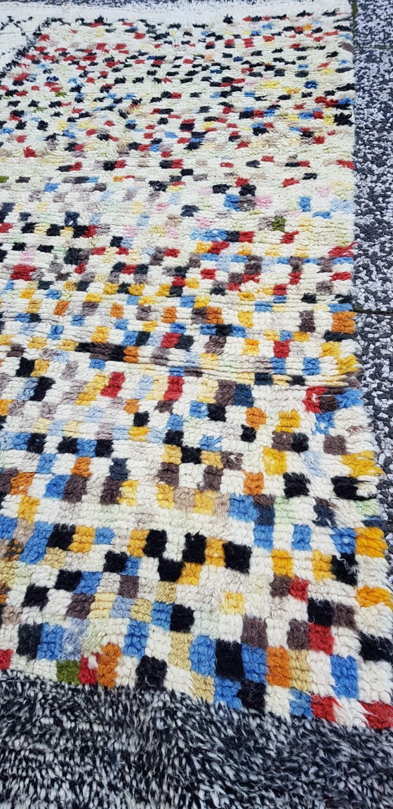 Image 1 of Handgeknoopt Berber kleed wol 212x160cm