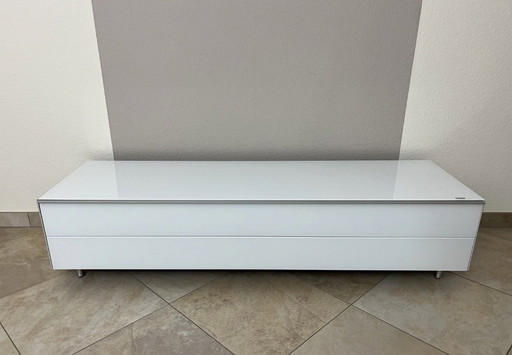 TV Board Spectral Glass White