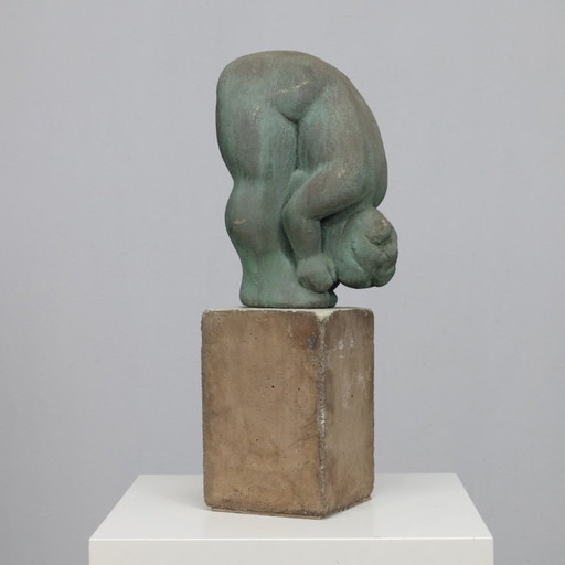 Figurative Female Sculpture by Francine Govers, 1990s