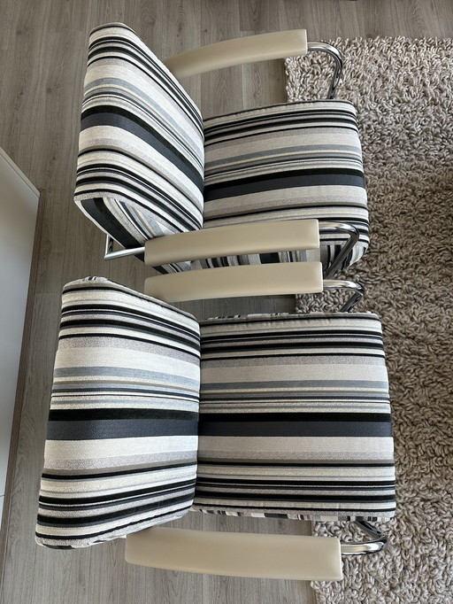 2 x Poltroncina bassa Leolux Scilla