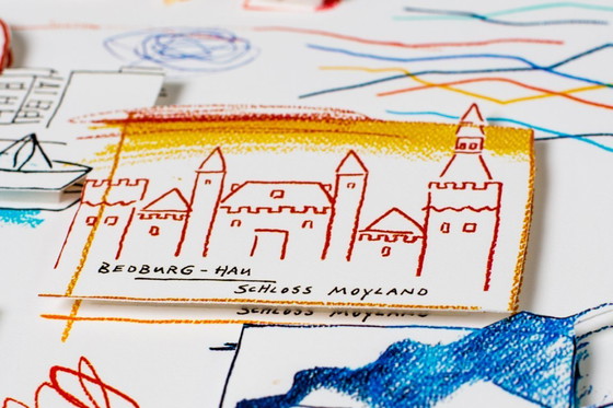 Image 1 of Schlote, Wilhelm - Kleve district - 3D construction - signed by hand