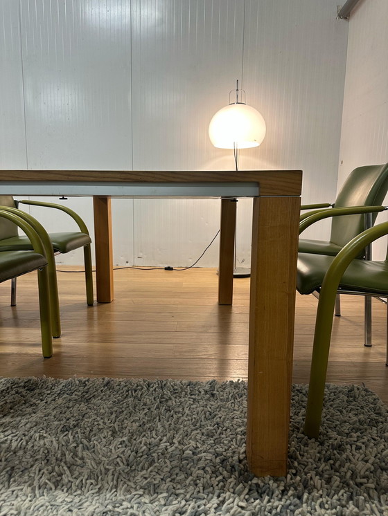 Image 1 of Leolux Extendable Wooden Dining Table | Design & Practical