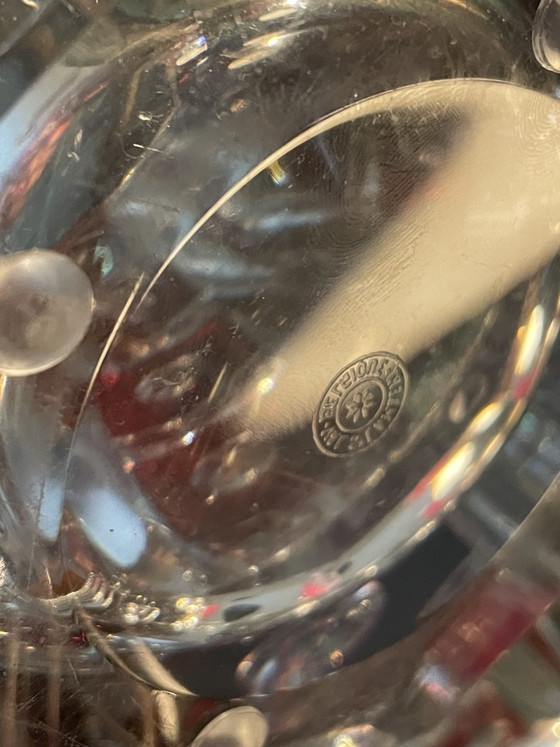 Image 1 of Charles Graffart - Val Saint Lambert - Vase
"Cerbère" - Signed with acid stamp - Crystal