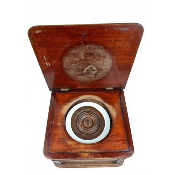 Image 1 of Antieke Victoriaanse Nachtspiegel / Commode / Pot