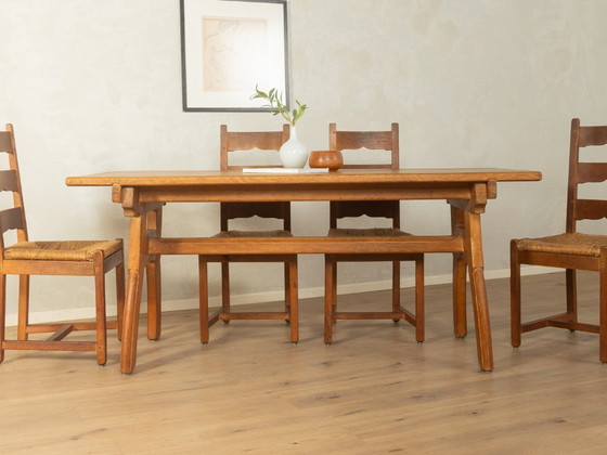 Brutalist Farmhouse Dining Table – Wood (photo 3 of 9)