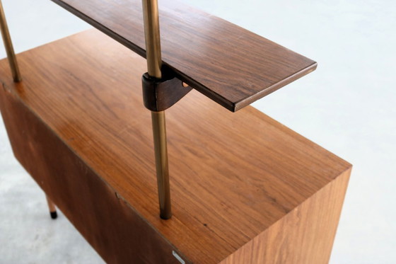 Image 1 of Librería antigua de nogal, pieza rara